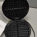 Cuisinart Waffle Maker, 1250W Round Classic Waffle Iron, 5-Setting Adjustable Browning Control, WMR-CANAS, Brushed Stainless