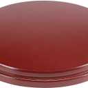 FINGERINSPIRE Round Wood Base (Saddle Brown, Diameter 6 inch, Thick 0.6 inch) Wood Display Base for Gemstone Jewellery, Round Wood Plaque Base Riser Farmhouse Decor for Mini Vase Display