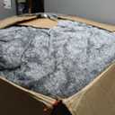 MYSKY HOME Couch Cover for Dogs, Washable Couch Covers, Non Slip Couch Sofa Cover, Couch Cover 2 Cushion Sofa Dogs Furniture Protector with Tassels Chenille Sofa Covers for Pets, 71"x118", Dark Grey