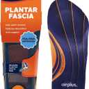 Airplus Plantar Fascia Orthotic 3/4 Length Shoe Insole (FSA&HSA Eligible)-Foam Shell & Gel Heel - Deep Heel Cup, Full-Foot Arch Support-Soft Cushioning & Stability -Fits Most Shoes & Boots-Unisex (Men's 7-12)