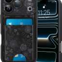 Wallet Case Compatible with iPhone 17 Pro Max 6.9 in, Cute Floral