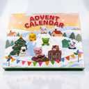 Advent Calendar 2026 Animals Toys for Toddler Baby 1-3 Christmas Finger Puppets 12 Box House and Animals Montessori Educational Preschool for Boys and Girls Gifts