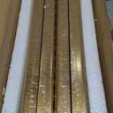 BESCRCL 8x10 Picture Frame Gold with Real Glass, Ornate Vintage 8 x 10 Photo Frames for Wall and Tabletop Display, Set of 4