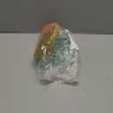 Momcozy Baby Pouch Holder No Squeeze for Food Pouches and Drink Boxes, Allows Baby to Self-feed and Avoid Messes, Baby Food Pouch Holder Handle is Easy to Grip, Comfortable, Green&Orange (Pack of 2)