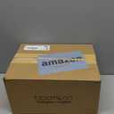 bloomoon 100 Pack 32 oz Large Paper Bowls, Chipo-tle Style Disposable Bowls for Nacho Burrito Taco Salads, Seafood Boil Crawfish Serving Bowls,100 BOWLS ONLY (32 fl oz Rectangle (8.46 x 6.14 x 1.92 inch))