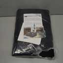 ULTCOVER Waterproof Patio Lounge Chair Cover Heavy Duty Outdoor Chaise Lounge Covers 2 Pack - 72L x 28W x 30H inch, Black