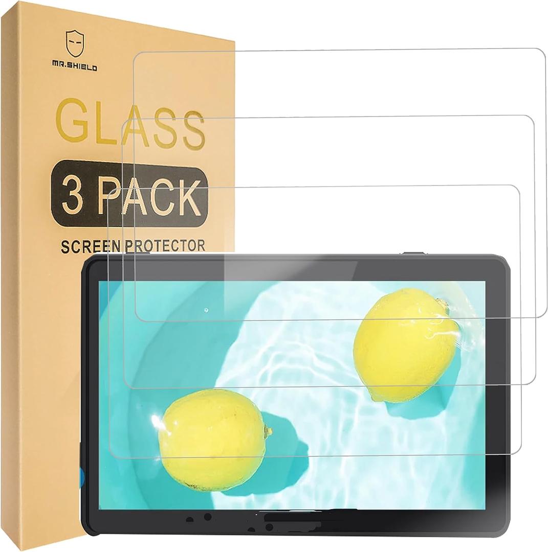 Mr.Shield [3-PACK] Screen Protector For FEELWORLD F6 PLUS [Tempered Glass] [Japan Glass with 9H Hardness] Screen Protector
