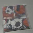 Funny Football Basketball Laundry Basket Foldable With Handles Tote Bag Oxford Cloth Colorful Laundry Hamper Clothes Storage Bucket Toy Organizer For Bathroom/Laundry/Bedroom 18.9" x 16.5 "