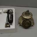 Dyna-Living Vintage Telephone Antique Phone Rotary Old Fashion Phone Vintage Landline Phone Decor, Ringtone Volume Adjustable Rotary Retro Telephone for Home or Office Use