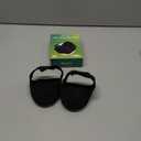 Welnove Gel Heel Protector Cups, Inserts Pads for Women Men, Plantar Fasciitis, Heels Spur Pain Relief, Achilles Tendonitis Dry Cracked Heel Support Cushion Black (W 4.5-9 / M 5-8)