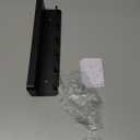 Ciieeo 1 Set Creative Wall Mounted Umbrella Rack Simple Style Storage Shelf for Entryway No Drill Installation Decorative Organizer for Keys Newspapers and More Compact Nordic Design (Black)