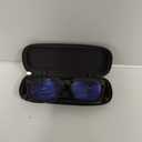 Eyekepper Multifocus Progressive Computer Readers Women - Noline Trifocal Reading Glasses Blue Light Filter Oversize Frame (Black)