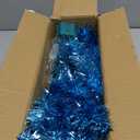 Sunshine Blue Christmas Tree with Light 3ft Artifical Full Christmas Tree with Ball & Star Ornaments 8 Lighting Modes for Holiday Decor