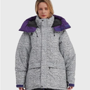 NOMADIKA Oversize Waterproof Ski Jacket Thick Snow Coats with Detachable Hood Winter Skiing Snowboard Jackets for Women Men