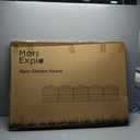 Mars Explo 5 Panels No Dig Decorative Outdoor Garden Fence, 40 in(H) X 11.8 ft(L) Animal Barrier Fencing, Rustproof Portable Fence, Temporary Dog Fence Outdoor for Yard, Outside, Backyard, Patio