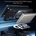 ESR for iPhone 17 Pro Max Case, Camera Control Cover, Compatible with MagSafe, Shockproof Military-Grade Protection, Magnetic Phone Case for iPhone 17 Pro Max, Classic Hybrid Case, Clear Black