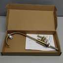 Havin Gold Drinking Water Faucet,Brushed Gold Reverse Osmosis Faucet,Water Filter Faucet for Kitchen Sink Use,Beverage Faucet,Lead-Free Stainless Steel(Brushed Gold)