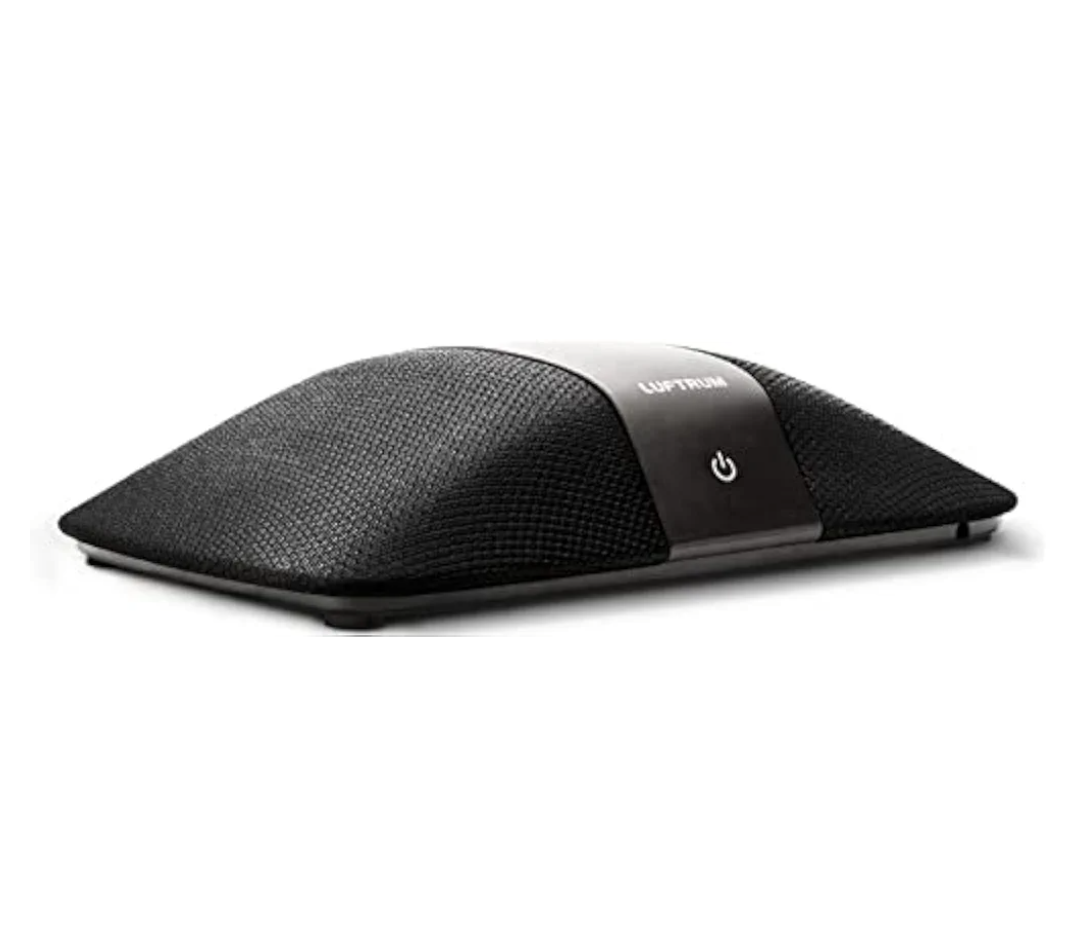 Car Air Purifier with H13 True HEPA Filter: Car Portable Air purifier for Exhaust Fumes, VOC, Smoke, Odors, and Bacteria, 99.9% Removal to 0.1 Microns - Air Purifier for Car Traveling Bedroom (Black)