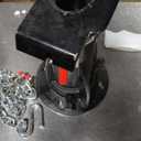 Fifth Wheel to Gooseneck Cushioned Trailer Hitch Adapter - 12" to 16" Adjustable Height Converter Gooseneck Trailer Hitch Adapter (Black)