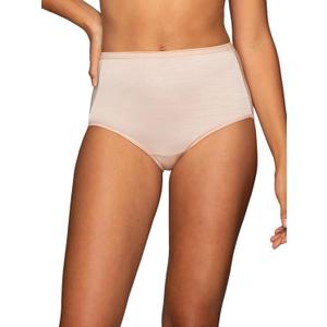 Vanity Fair Women's Illumination Brief Panties, Silky Stretch & Satin Trim (L)