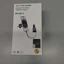 2 x 2-in-1 Car Combo Flexino Retractable Car Charger for iPhone 16, 57W Fast Charging Car Charger USB C, Magnetic Phone Holder for MagSafe Car Mount,360 Cell Phone Holder for iPhone 16/15/14/13/12