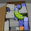 101PCS Magnetic Train Set with Electric Train, Track Fusion Train STEM Learning Race Track with Traffic Signs & Magnetic for Boys Girls Ages 5-14, Kids Toys, Birthday Gifts(Large), Valentine Gift