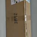 ZGME American Mahjong Set,166 White Tiles with Dark Green Small Flower Bag and Accessories,4 All-in-One Mahjong Racks with Pushers