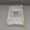 Windyun Sets 16 Large Clear Pockets Fabric Dual Sided Hanging Shoe Rack for Closets Hanging Shoe Organizer with Rotating Hanger Boot Organizer for Storage Men's and Woman's Boots(White)