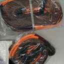 VEVOR Off-Road Recovery Kit, 3" x 30' Tow Straps Heavy Duty with Hooks 30,000 lbs Winch Strap Kit, 44092 lbs D-Ring Shackles, Shackle Receiver, Snatch Block Pulley, Gloves, Storage Bag for ATV Jeep