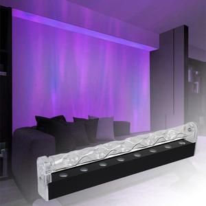 RGBW Ocean Wave Light 32.7'' Dynamic Wave Projector Lamp, APP & Remote Control Ambient Wave Wall Light, Led Waterfall with Music Sync, Aurora Visual for Living Room, Bedroom