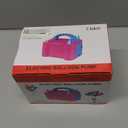 SINBEE Balloon Pump, Balloon Pump Electric, Portable Dual Nozzle Electric Blower Air Pump Inflator for Party Decoration. Faster and Save Time (Rose Red)