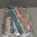 Baby Gender Reveal Decorations Sage Green Dusty Pink and Blue Baby Shower Decorations Boy Or Girl Banner Sage Dusty Pink Blue Paper Pom Poms Fans for Baby Girls Boys Shower Party Decor