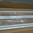 vidaXL Towel Rack White 37.4"x9.8"x8.7" Iron