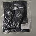 LYANER Women's Scoop Neck Sleeveless Ruched Spaghetti Strap Pleated Slim Fit Sexy Cami (Black, S)