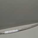 Adjustable Curved Shower Rod, 42-72 inches Extra Wide Shower Curtain Rod, Rust proof, Premium Stainless Steel, Curved Shower Curtain Rod for Bathroom, Need to Drill, Silver