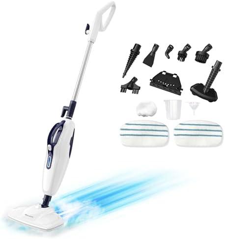 BOJUK 10-in-1 Steam Mop, Floor Steamer