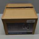 Kalium 3-Lights Semi Flush Mount Ceiling Light Fixture, Matte Black Light Fixtures, Ceiling Light for Kitchen, Foyer, Entryway, Farmhouse, Home Decor, Clear Glass Shade.