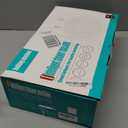 Electric Back Scrubber for Shower - Wall Mounted Exfoliating Brush, Hands-Free Automatic Body Scrubber, IPX7 Waterproof, 3-Speed Adjustment, 3 Replaceable Heads with 50pcs Disposable Shower Caps (White)