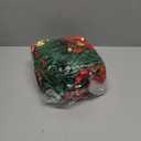 Syhood 12 Pcs Mini Christmas Wreaths for Cabinets with Gold Bells Small Kitchen Xmas Decor Christmas Cabinet Wreaths Ornament for Kitchen Chair Fireplace Farmhouse Home Decor(5.9 Inch,Red Bow)