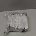 Lutron Claro Light Switch Cover Plate, 1 Gang Wallplate, for Decorator Light Switches, Rocker Light Switch Cover, Outlet Cover, Screwless Switch Plate Cover, Gloss, CW-1-WH-20, White, 20 Pack