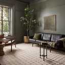 Loloi Magnolia Home by Joanna Gaines Rae Collection RAE-04 Natural/Ivory 5'-0" x 7'-6" Area Rug