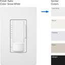 Lutron Maestro LED+ Motion Sensor/Dimmer Switch | 150W LED | Single Pole/Multi-Location | MSCL-OP153M-SW | Snow
