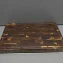 End Grain Cutting Board for Kitchen with Non-slip Feet, Acacia Wood Heavy Duty Checkered Cutting Board Upgraded Chopping Board with Juice Groove & Handle Large Wooden Butcher Block with Gift Box