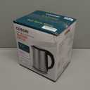 Cosori Electric Kettle, No Plastic Inner Lid, Filter & Spout, Stainless Steel Tea Kettle, Automatic Shut Off & Boil-Dry Protection, Durable Tea Kettle Boiler & Heater, 1.5L/1500W, Silver