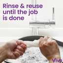 Viva Signature Cloth Paper Towels, 3 Double Rolls, 86 Sheets per Roll