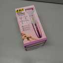 3 x 4 in 1 Bikini Body Trimmer for Women | Rechargeable & Waterproof | Grooming Kit with Body, Facial, Eyebrow and Nose Attachments | Precision Trimmer for Smooth, Painfree Hair Removal (Rosegoldwhite)