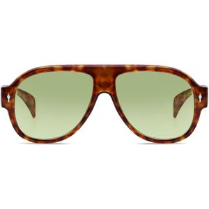 Retro Aviator Sunglasses for Women Men Trendy 70s Vintage Plastic Square Eyewear Tinted Lenses Sunnies