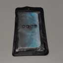 Phone Case Rainbow Compatible with iPhone 16 Case Six Black Ice Siege Side Striped Soft Phone Cover (Fuchsia)