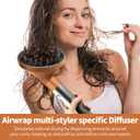 Upgraded Diffuser Attachment for Dyson Airwrap, Converting for Dyson Airwrap Styler to Hair Dryer Diffuser Attachment, for Airwrap Attachment Nozzle, 973365-01 (Rich Copper)