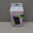 Wavy LED Light & Mirror Phone Holder – Multi-Functional Desk Stand